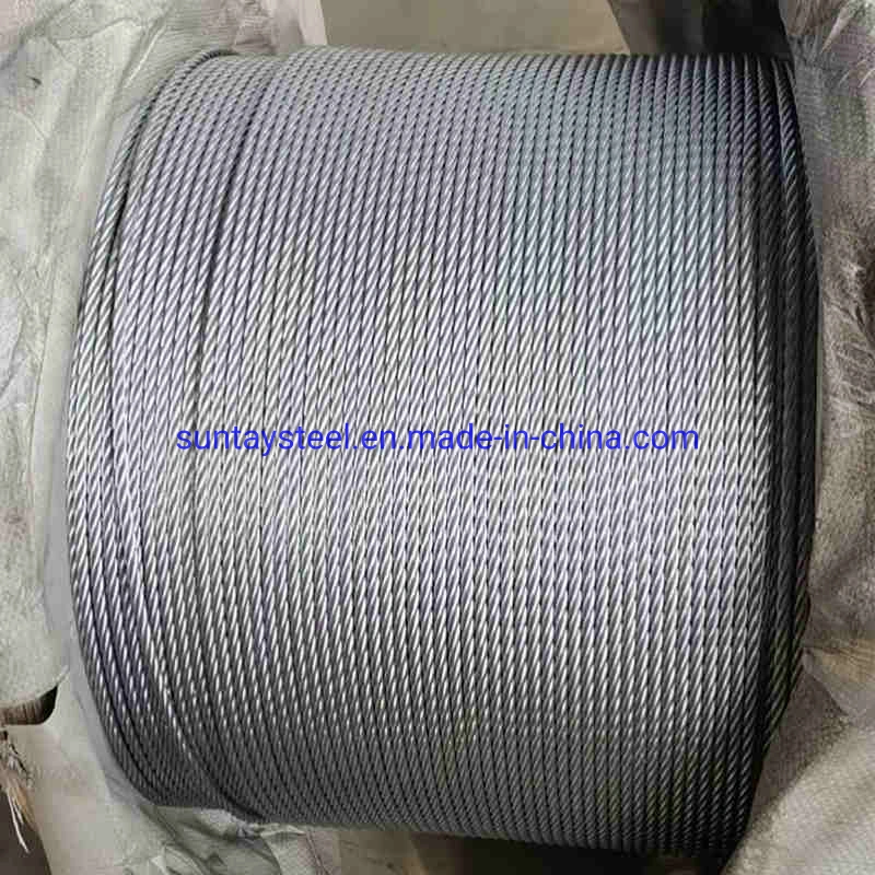 7X7 Galvanized Steel Wire Rope 5/64" Galvanized Aircraft Cable 500FT Plastic Reels