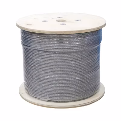 Cabo de Aço Fábrica de Atacado Cabo de Aço Inoxidável Galvanizado Revestido de Plástico